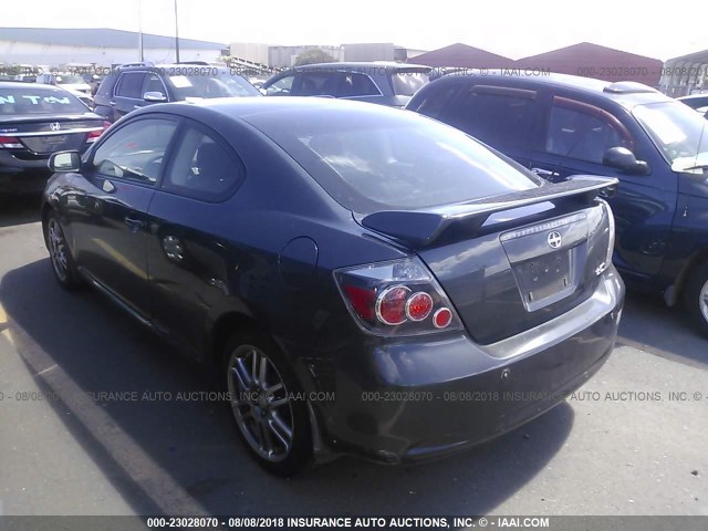 JTKDE3B72A0303158 - 2010 TOYOTA SCION TC ლურჯი ფოტო 3