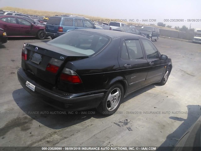 YS3ED48E6X3020868 - 1999 SAAB 9-5 BLACK photo 4