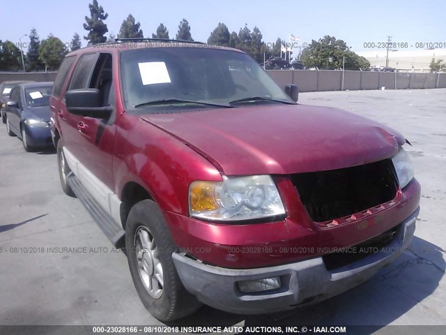 1FMFU15L63LC32236 - 2003 FORD EXPEDITION XLT RED photo 1