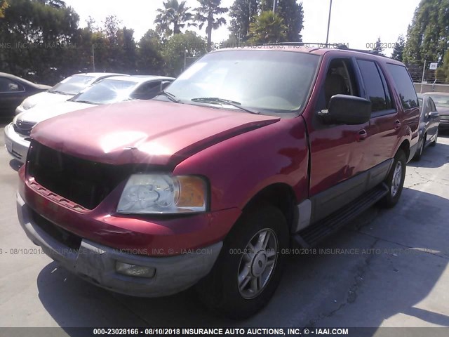 1FMFU15L63LC32236 - 2003 FORD EXPEDITION XLT RED photo 2