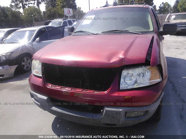 1FMFU15L63LC32236 - 2003 FORD EXPEDITION XLT RED photo 6