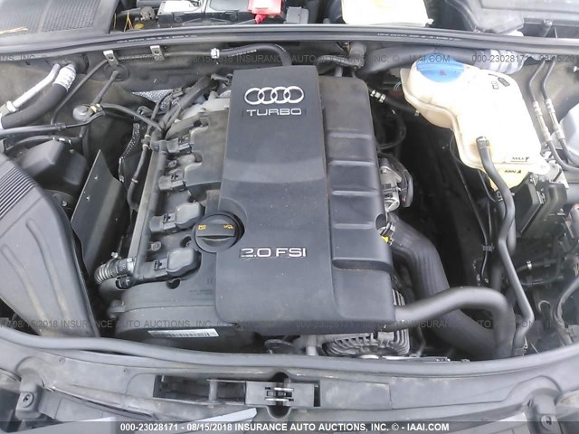 WAUAF78E38A048512 - 2008 AUDI A4 2.0T Navy photo 10