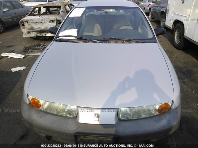 1G8ZF528XYZ182202 - 2000 SATURN SL SILVER photo 6