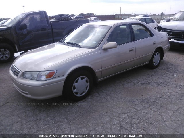 4T1BG22K3YU943398 - 2000 TOYOTA CAMRY CE/LE/XLE ოქროსფერი ფოტო 2