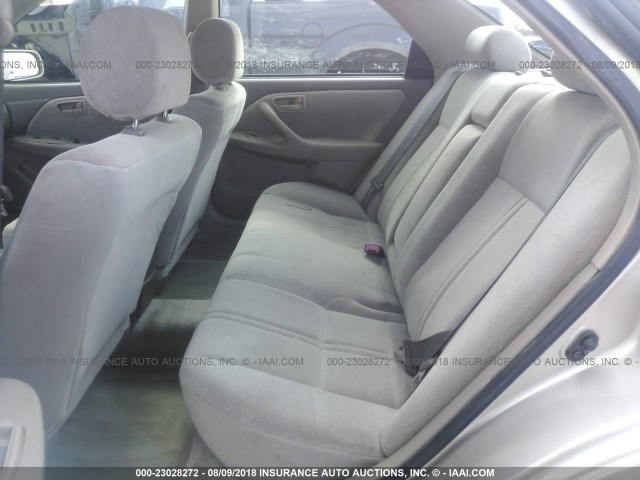4T1BG22K3YU943398 - 2000 TOYOTA CAMRY CE/LE/XLE ოქროსფერი ფოტო 8