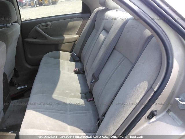 4T1BG22K9YU664232 - 2000 TOYOTA CAMRY CE/LE/XLE თაფლისფერი ფოტო 8