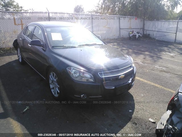 1G1ZE5E71BF132950 - 2011 CHEVROLET MALIBU LTZ 黑色 照片 1
