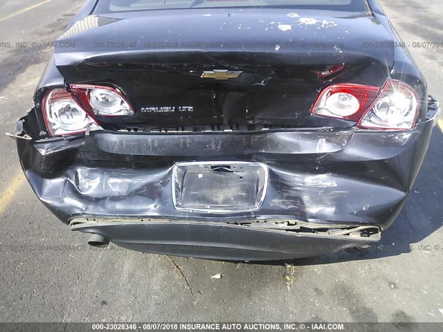1G1ZE5E71BF132950 - 2011 CHEVROLET MALIBU LTZ 黑色 照片 6