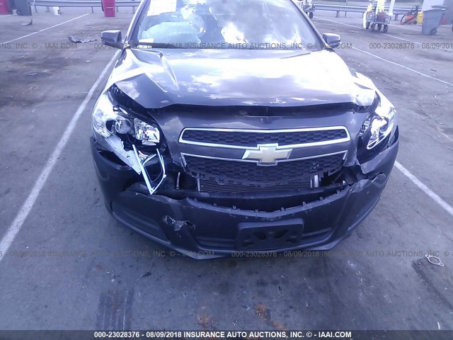 1G11C5SA3DF228262 - 2013 CHEVROLET MALIBU 1LT GRAY photo 6