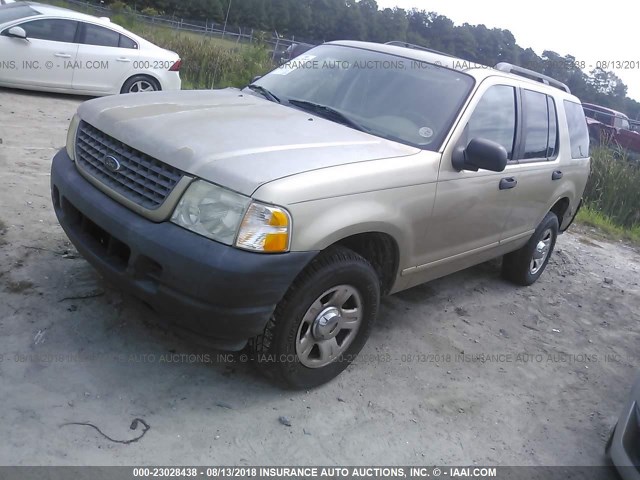 1FMZU62K03UB24033 - 2003 FORD EXPLORER XLS/XLS SPORT GOLD photo 2