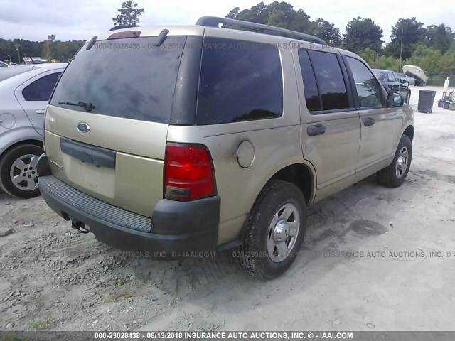 1FMZU62K03UB24033 - 2003 FORD EXPLORER XLS/XLS SPORT GOLD photo 4