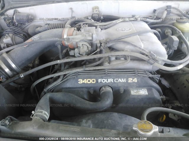 JT3GN86RXV0031868 - 1997 TOYOTA 4RUNNER SR5 SILVER photo 10