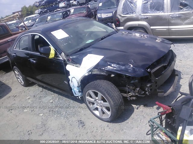 1G6AA5RA7D0147970 - 2013 CADILLAC ATS BLACK photo 1