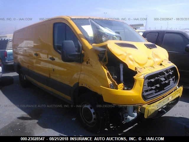 1FTNE9ZMXFKB29751 - 2015 FORD TRANSIT T-150 YELLOW photo 1