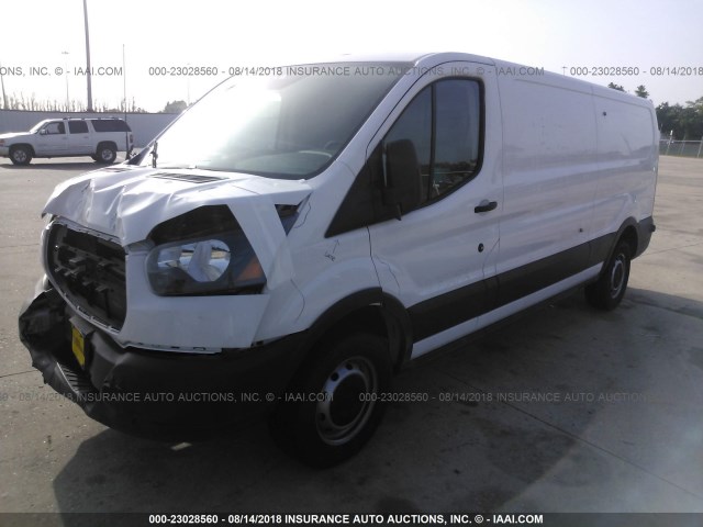 1FTYR2YM7HKB54927 - 2017 FORD TRANSIT T-250 WHITE photo 2