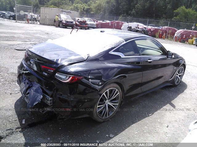 JN1EV7EK8JM341668 - 2018 INFINITI Q60 LUXE 300/SPORT 300 BLACK photo 4