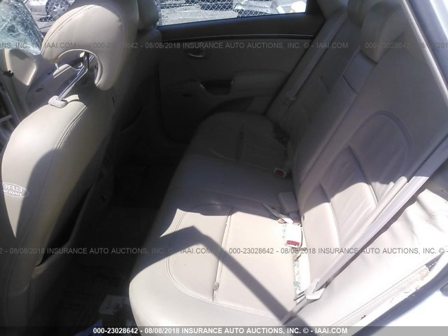 KMHFC46F16A064874 - 2006 HYUNDAI AZERA SE/LIMITED WHITE photo 8