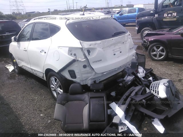 KM8JUCAC8CU477836 - 2012 HYUNDAI TUCSON GLS/LIMITED 白色 照片 2