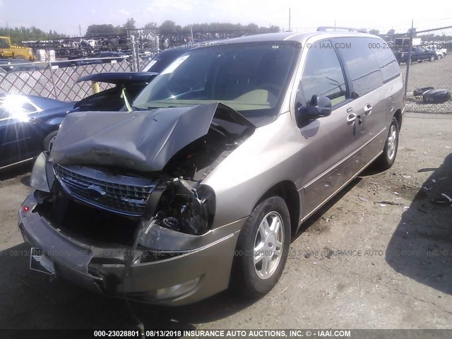 2FMZA52264BA54063 - 2004 FORD FREESTAR SEL GRAY photo 2