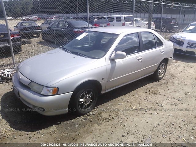 1N4AB41D1XC735950 - 1999 NISSAN SENTRA XE/GXE SILVER photo 2