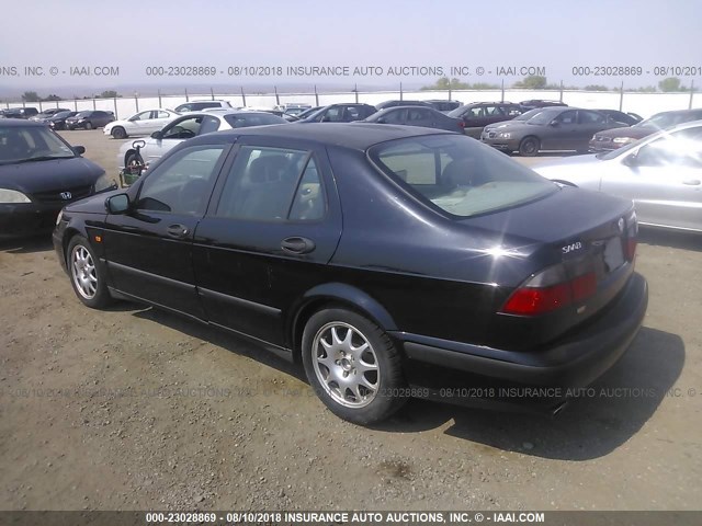 YS3ED45EXY3054799 - 2000 SAAB 9-5 BLACK photo 3