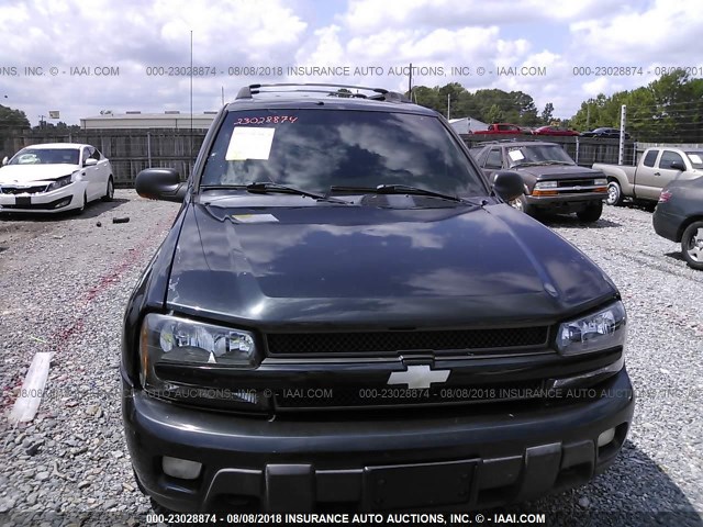 1GNET16S932133514 - 2003 CHEVROLET TRAILBLAZER EXT BLACK photo 6