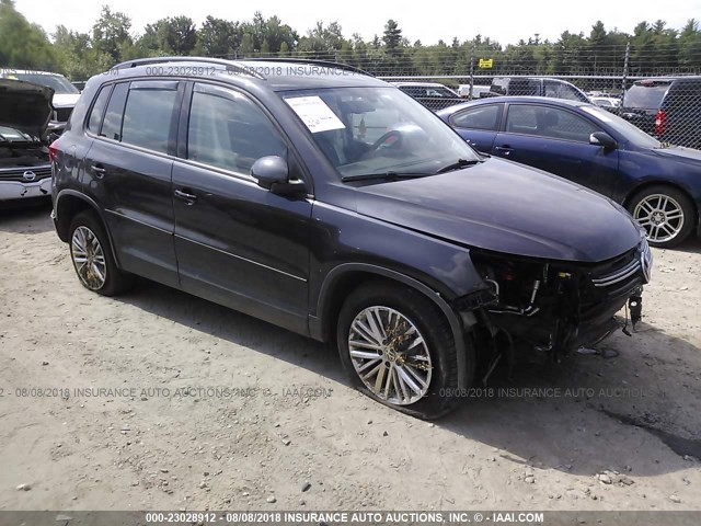 WVGJV7AX9GW587957 - 2016 VOLKSWAGEN TIGUAN COMFORT/HIGH/R-LINE/SP ED GRAY photo 1