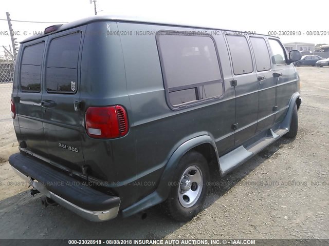 2B6HB11Y0XK584937 - 1999 DODGE RAM VAN B1500 绿色 照片 4