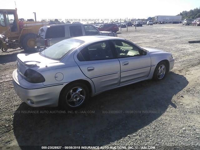 1G2NW52E22M718952 - 2002 PONTIAC GRAND AM GT SILVER photo 4