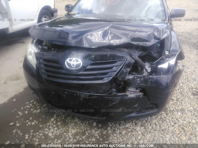 4T4BE46K89R084330 - 2009 TOYOTA CAMRY SE/LE/XLE შავი ფოტო 6