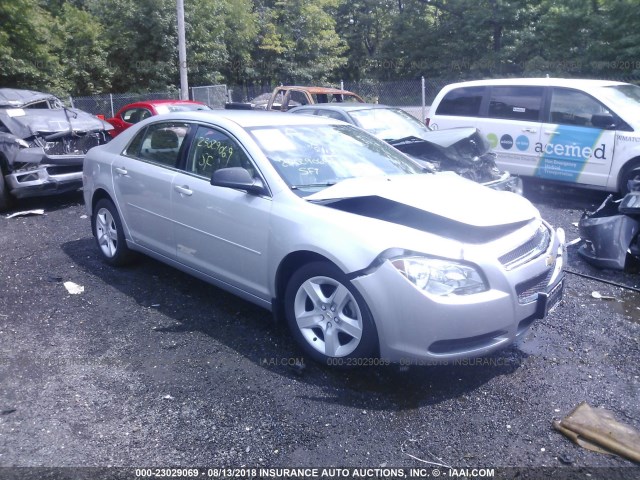 1G1ZB5E05CF246818 - 2012 CHEVROLET MALIBU LS Gümüş foto 1