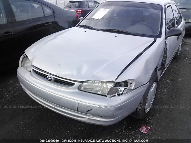 1NXBR12E5XZ162007 - 1999 TOYOTA COROLLA VE/CE/LE 银色 照片 6