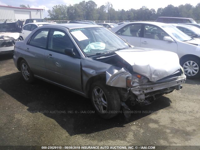 JF1GD67555G520979 - 2005 SUBARU IMPREZA RS GRAY photo 1