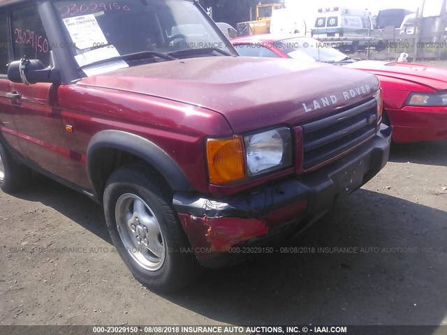 SALTY1241XA208199 - 1999 LAND ROVER DISCOVERY II  RED photo 6