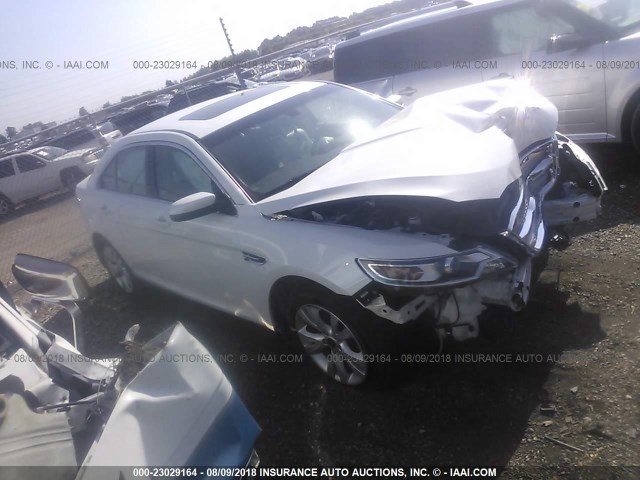 1FAHP2EWXCG105962 - 2012 FORD TAURUS SEL WHITE photo 1