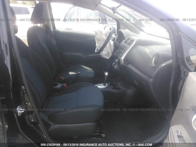 3N1CE2CPXEL361607 - 2014 NISSAN VERSA NOTE S/S PLUS/SV/SL BLACK photo 5
