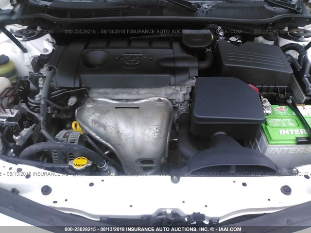 4T1BF3EK7BU731843 - 2011 TOYOTA CAMRY SE/LE/XLE WHITE photo 10