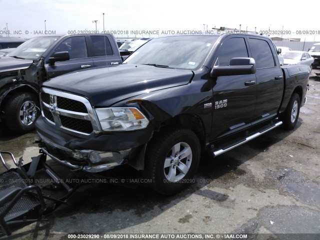 1C6RR7XT4HS558477 - 2017 RAM 1500 SSV BLACK photo 2