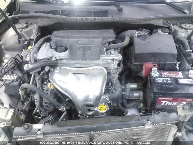 4T1BF1FK1DU723212 - 2013 TOYOTA CAMRY L/SE/LE/XLE ნაცრისფერი ფოტო 10