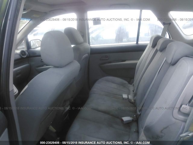 KNAFG526987185752 - 2008 KIA RONDO LX/EX SILVER photo 8