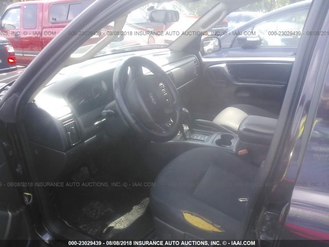 1J4GW48S34C274852 - 2004 JEEP GRAND CHEROKEE LAREDO/COLUMBIA/FREEDOM იასამნისფერი ფოტო 5