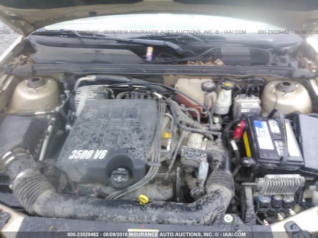 1G1ZT52855F268943 - 2005 CHEVROLET MALIBU LS Алтын фото 10