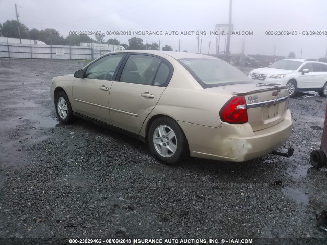 1G1ZT52855F268943 - 2005 CHEVROLET MALIBU LS Алтын фото 3