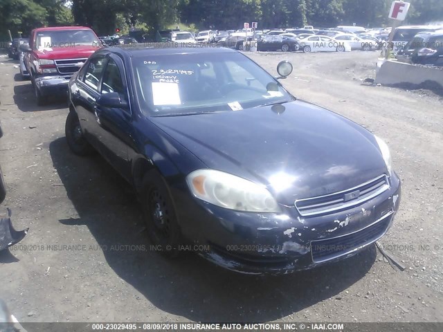 2G1WD5EM7A1163654 - 2010 CHEVROLET IMPALA POLICE BLACK photo 1