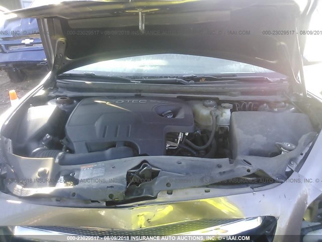 1G1ZC5E16BF288774 - 2011 CHEVROLET MALIBU 1LT 棕色 照片 10