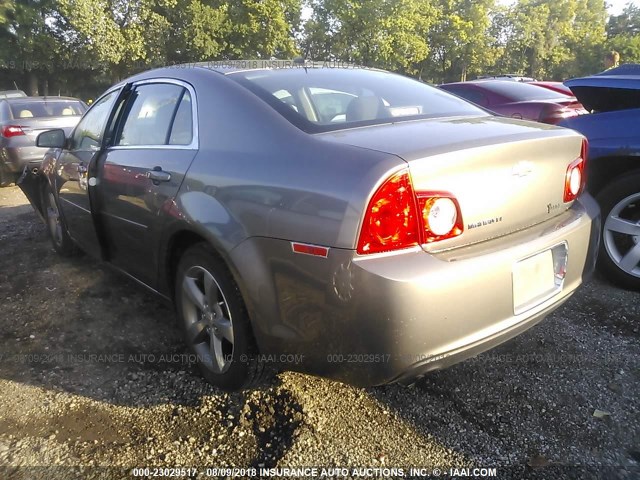 1G1ZC5E16BF288774 - 2011 CHEVROLET MALIBU 1LT 棕色 照片 3