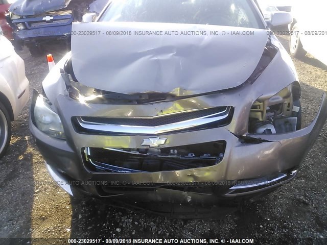 1G1ZC5E16BF288774 - 2011 CHEVROLET MALIBU 1LT 棕色 照片 6