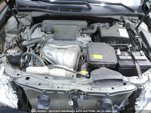 4T1BF1FKXDU720101 - 2013 TOYOTA CAMRY L/SE/LE/XLE მწვანე ფოტო 10