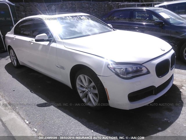 WBAYE8C59ED135260 - 2014 BMW 750 LI WHITE photo 1