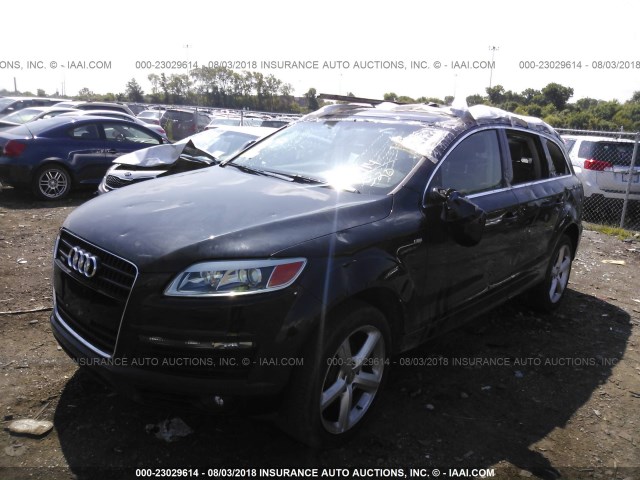 WA1EY74LX70067455 - 2007 AUDI Q7 3.6 QUATTRO PREM S-LINE BLACK photo 2